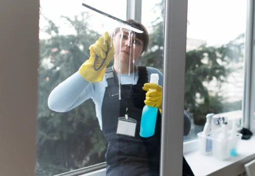 Nettoyage de vitres intérieures et extérieures à Saint-Germain-des-Grois